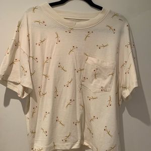Floral madewell shirt